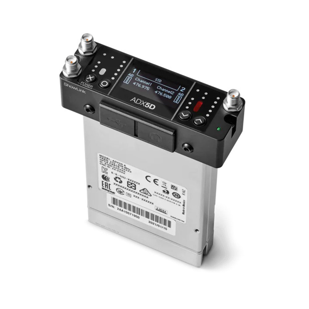 Shure Axient Digital Dual-Channel Portable Wireless Receiver-Pinknoise Systems